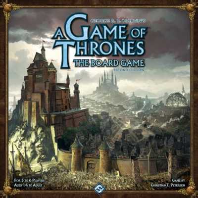 A Game of Thrones Boardgame 2nd Edition - EN Asmodée-Blackfire Asmodée-Blackfire