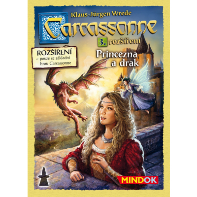 Carcassonne 3. rozšíření - Princezna a drak Mindok Mindok