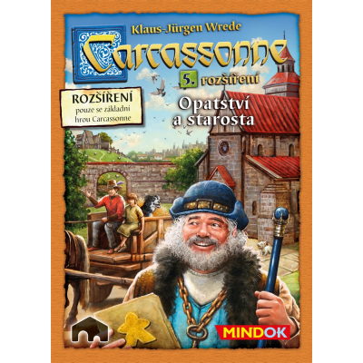 Carcassonne 5. rozšíření - Opatství a starosta Mindok Mindok