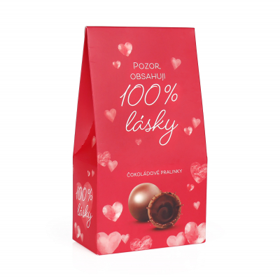Čokoládové pralinky - 100 % lásky ALBI ALBI
