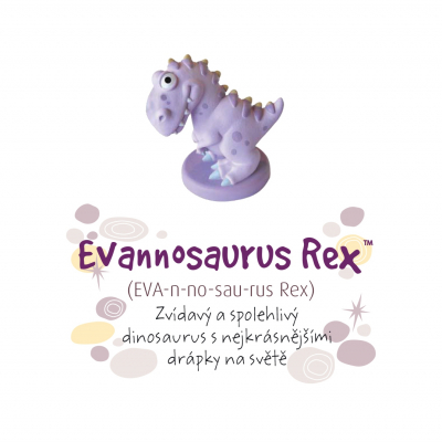 Dino pokladnička - Evannosaurus Rex ALBI ALBI