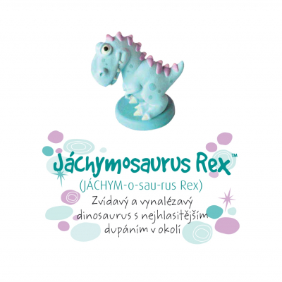 Dino pokladnička - Jáchymosaurus Rex ALBI ALBI