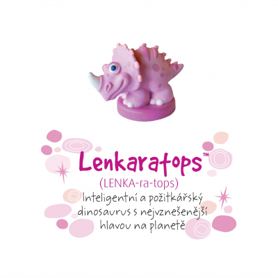 Dino pokladnička - Lenkaratops ALBI ALBI