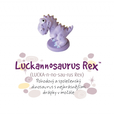 Dino pokladnička - Luckannosaurus Rex ALBI ALBI