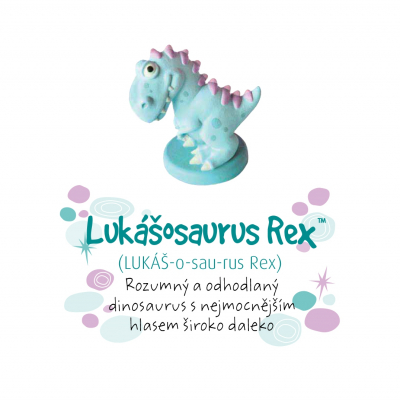 Dino pokladnička - Lukášosaurus Rex ALBI ALBI