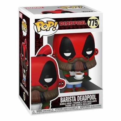 Funko POP Marvel: Deadpool 30th- Coffee Barista Asmodée-Blackfire Asmodée-Blackfire