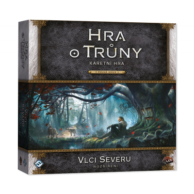 Hra o trůny LCG: Vlci severu Asmodée-Blackfire Asmodée-Blackfire