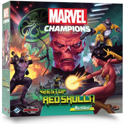 Marvel Champions LCG: Vzestup Red Skulla Asmodée-Blackfire Asmodée-Blackfire