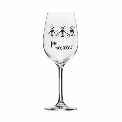Mega sklenice na víno - Povinné cvičení ALBI ALBI
