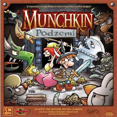 Munchkin Podzemí Asmodée-Blackfire Asmodée-Blackfire