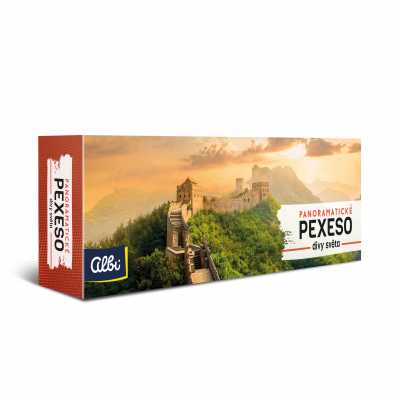 Panoramatické pexeso - Divy světa ALBI ALBI