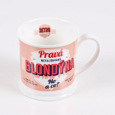 Retro hrnek "Blondýna" ALBI ALBI