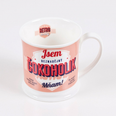 Retro hrnek "Čokoholik" ALBI ALBI
