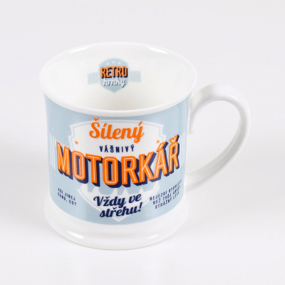 Retro hrnek "Motorkář" ALBI ALBI