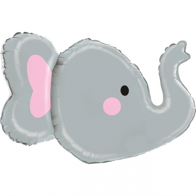 Balónek foliový 3D hlava slona ALBI ALBI