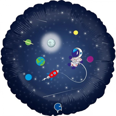 Balónek foliový astronaut ve vesmíru ALBI ALBI