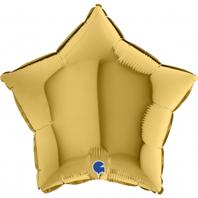 Balónek foliový hvězda zlatá ALBI ALBI