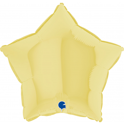 Balónek foliový hvězda žlutá ALBI ALBI