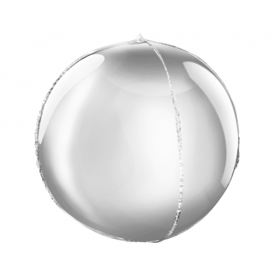 Balónek foliový koule silver ALBI ALBI