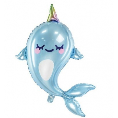 Balónek foliový narwhal ALBI ALBI
