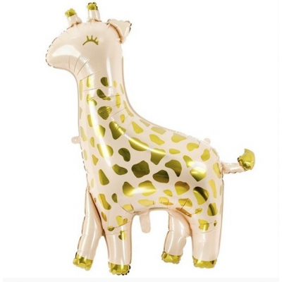 Balónek foliový žirafa zlatá ALBI ALBI