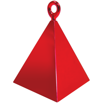 Těžítko na balónky Pyramida červená ALBI ALBI