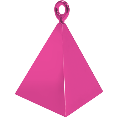 Těžítko na balónky Pyramida tmavě růžová ALBI ALBI