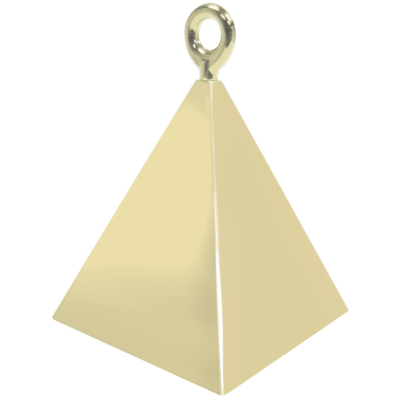 Těžítko na balónky Pyramida zlatá ALBI ALBI