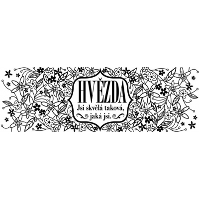 Třpytivý svícen - Hvězda ALBI ALBI