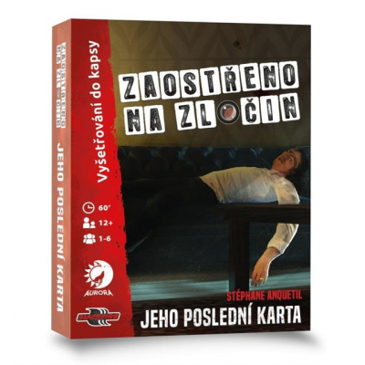 Zaostřeno na zločin - Jeho poslední karta Asmodée-Blackfire Asmodée-Blackfire