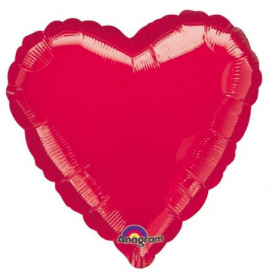 Balónek foliový srdce červené ALBI ALBI
