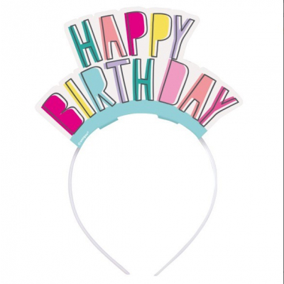 Čelenka Happy birthday 4 ks ALBI ALBI