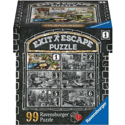 Exit & Escape Puzzle: Kuchyň 99 dílků Ravensburger Ravensburger