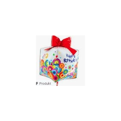 Balónek foliový Happy Birthday 3D dárek ALBI ALBI
