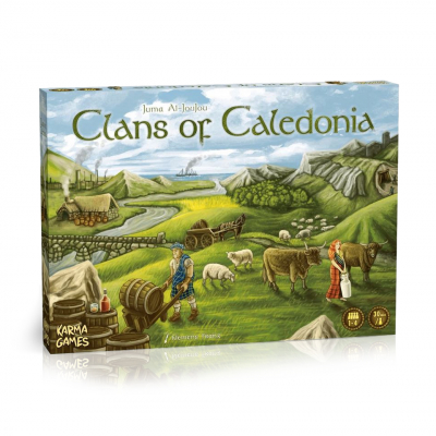 Clans of Caledonia Tlama games Tlama games