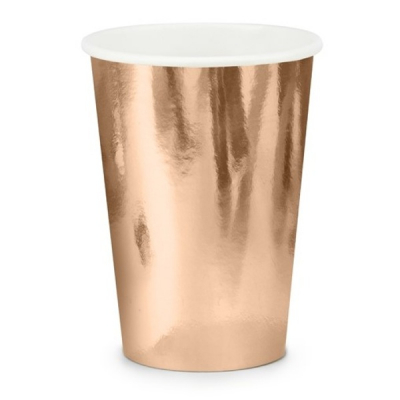 Kelímky rose gold 6 ks ALBI ALBI