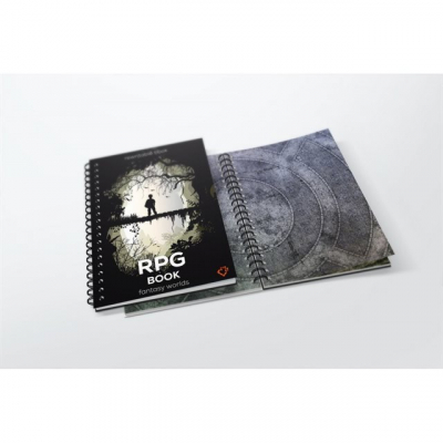 RPG Kniha s mazatelným povrchem - A4 - čtverce Netfire Group Netfire Group