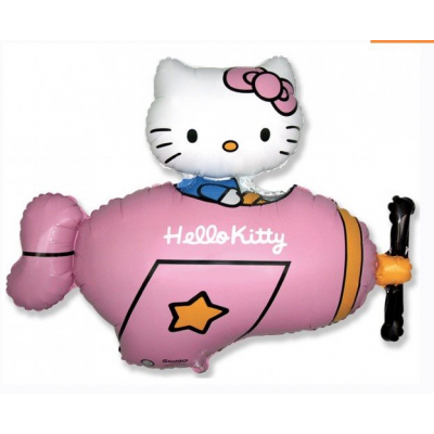 Balónek foliový  Hello Kitty letadlo ALBI ALBI
