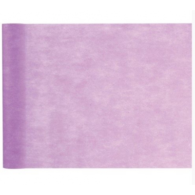 Šerpa stolová netkaná textilie fialová 30 cm x 10 m ALBI ALBI