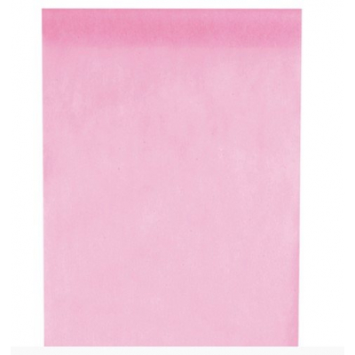 Šerpa stolová netkaná textilie růžová 30 cm x 10 m ALBI ALBI