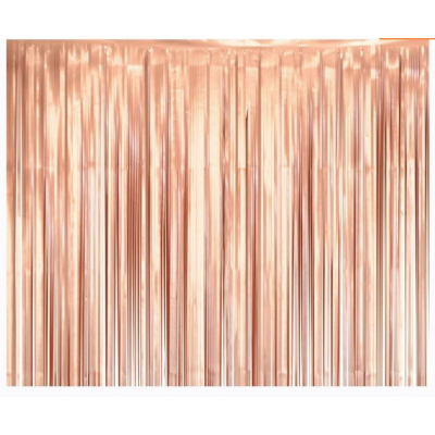 Závěs na dveře rose gold mat 100 x 200 cm 1 ks ALBI ALBI