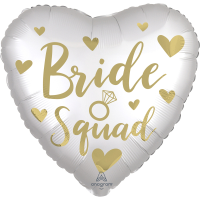 18" ROZLUČKA srdce BRIDE SQUAD ALBI ALBI