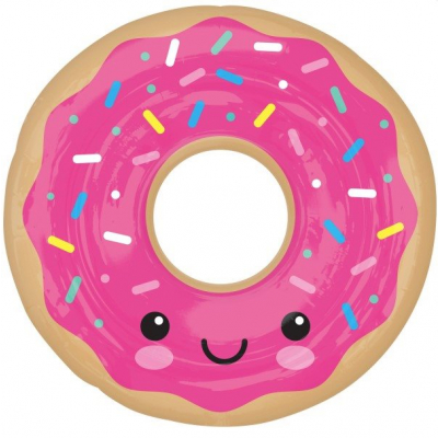 Balónek foliový Donut růžový ALBI ALBI