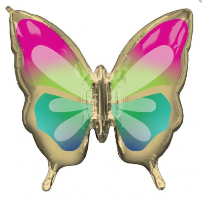 Balónek foliový Motýl tropický ALBI ALBI