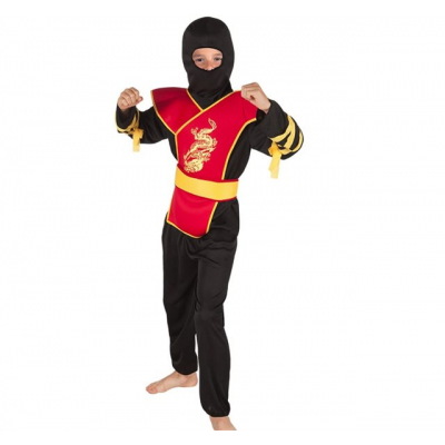 Kostým dětský ninja vel.4-6 let ALBI ALBI