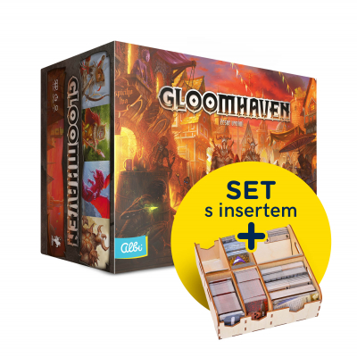 Výhodné balení - Gloomhaven + insert ALBI ALBI