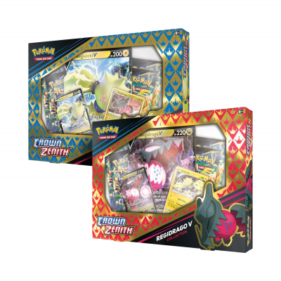 Pokémon TCG: SWSH12.5 Crown Zenith - Regieleki & Regidrago V Box Asmodée-Blackfire Asmodée-Blackfire