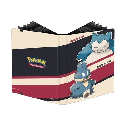 Pokémon UP: GS Snorlax Munchlax - A4 album na 180 karet Asmodée-Blackfire Asmodée-Blackfire