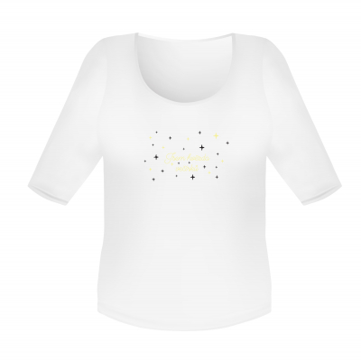 Svítící dámské tričko - Jsem hvězda večírků