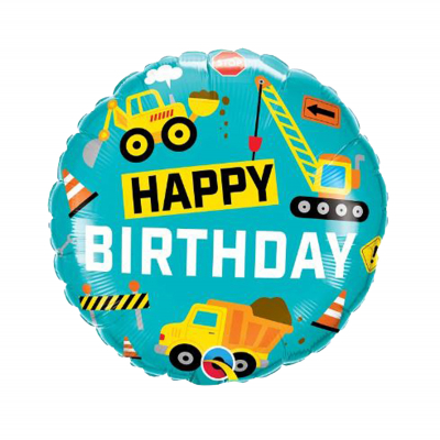Balónek fóliový Happy Birthday stavba Albi Albi